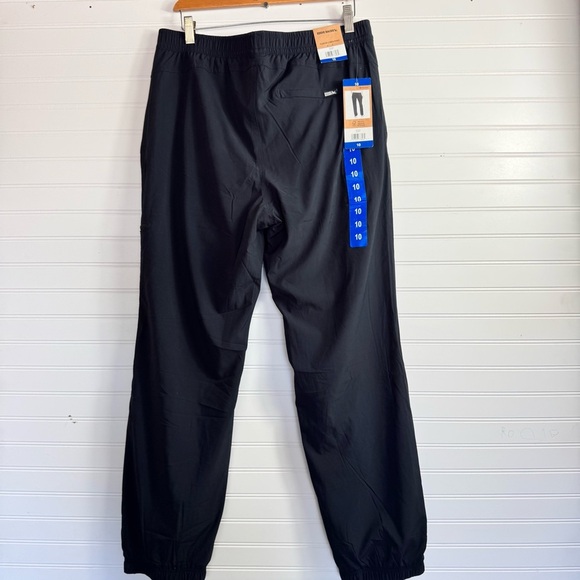 NWT Eddie Bauer Women's Fleece Lined Pants StormRepel Black UPF 50+ Size 10 - Picture 16 of 16
